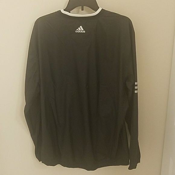 Adidas Climalite V-neck Golf Windbreaker Pullover - Picture 4 of 4